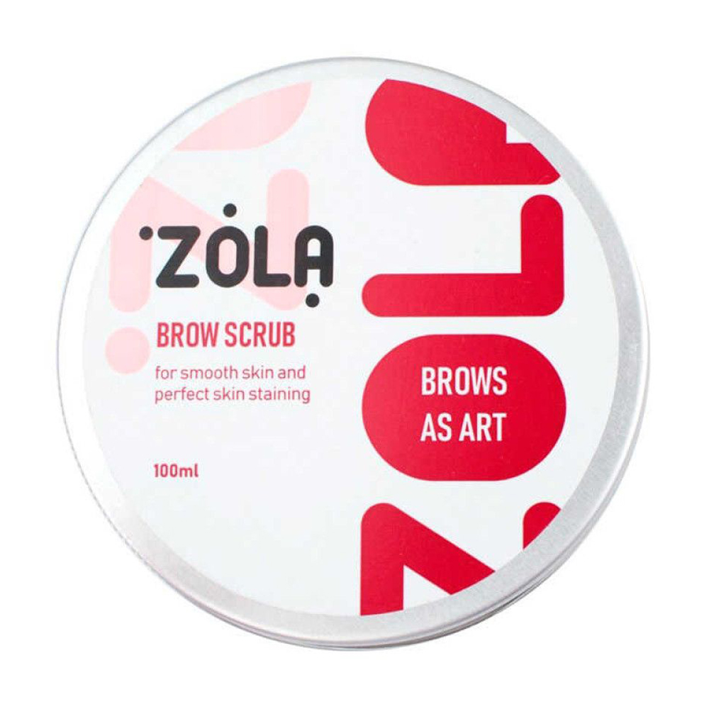 Скраб для брів Zola Brow Scrub, 100 мл